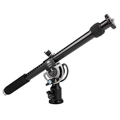 Sirui HA-77 Telescopic Boom Extension Arm (Aluminum, max. Length 77 cm / 30.3 in, max. Loading 5 kg / 11 lb) Black - Image 1