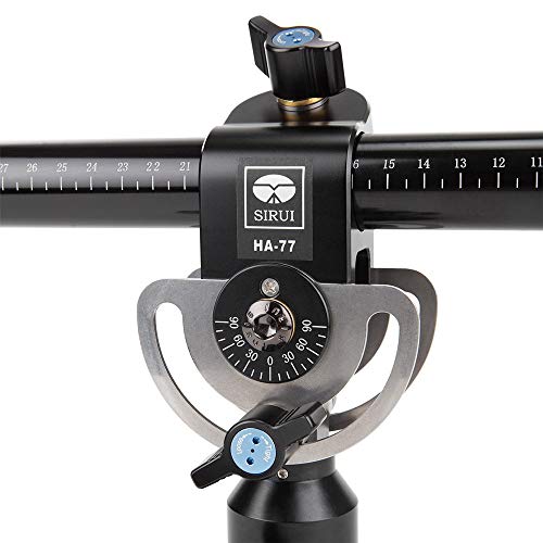 Sirui HA-77 Telescopic Boom Extension Arm (Aluminum, max. Length 77 cm / 30.3 in, max. Loading 5 kg / 11 lb) Black - Image 2
