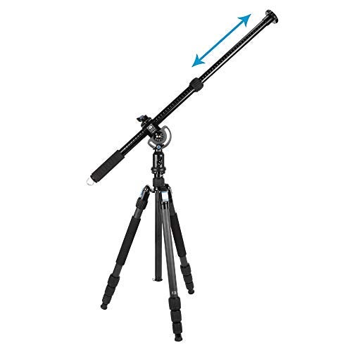 Sirui HA-77 Telescopic Boom Extension Arm (Aluminum, max. Length 77 cm / 30.3 in, max. Loading 5 kg / 11 lb) Black - Image 4