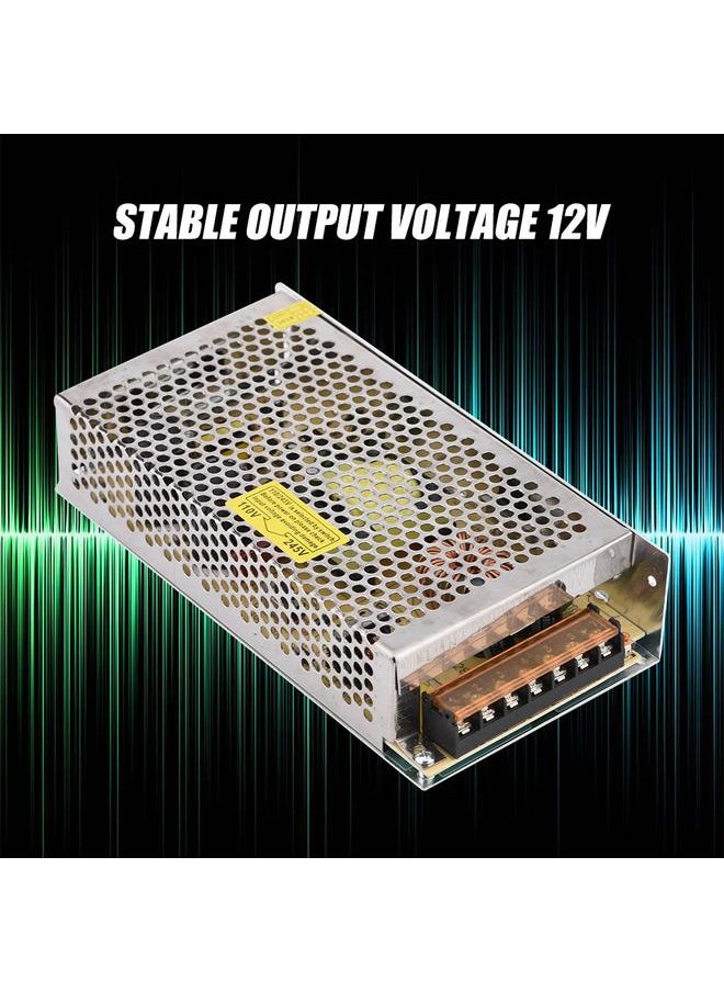 AC to DC 12V Transformer Stable Output AC100-230V to DC 12V Switching Power Supply - DC12V/10A