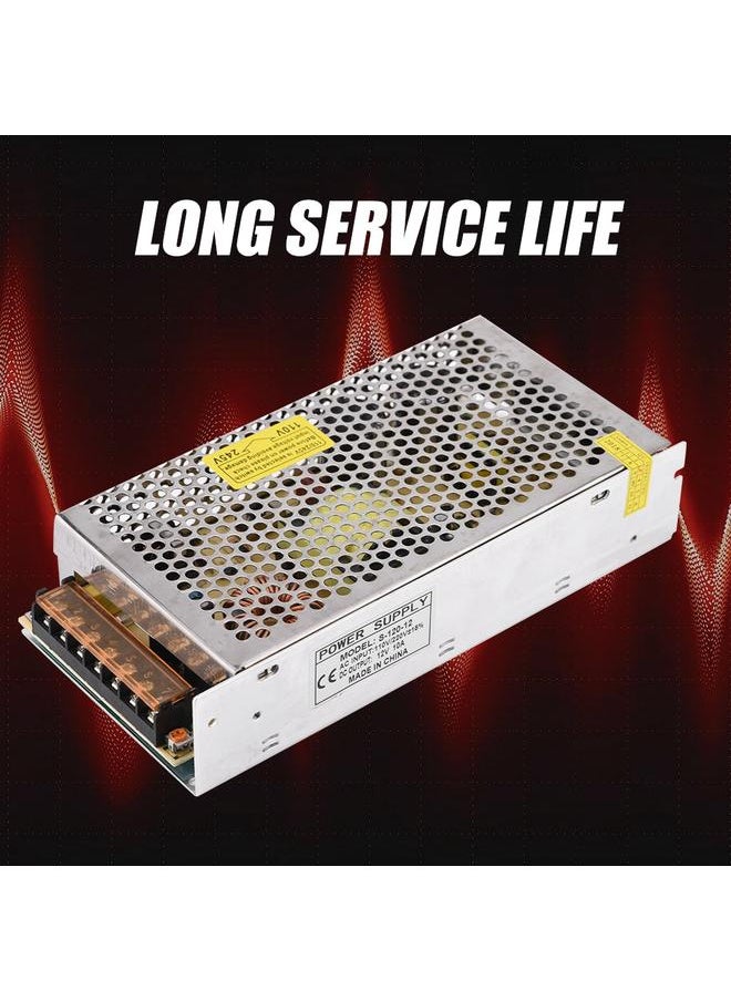 AC to DC 12V Transformer Stable Output AC100-230V to DC 12V Switching Power Supply - DC12V/10A