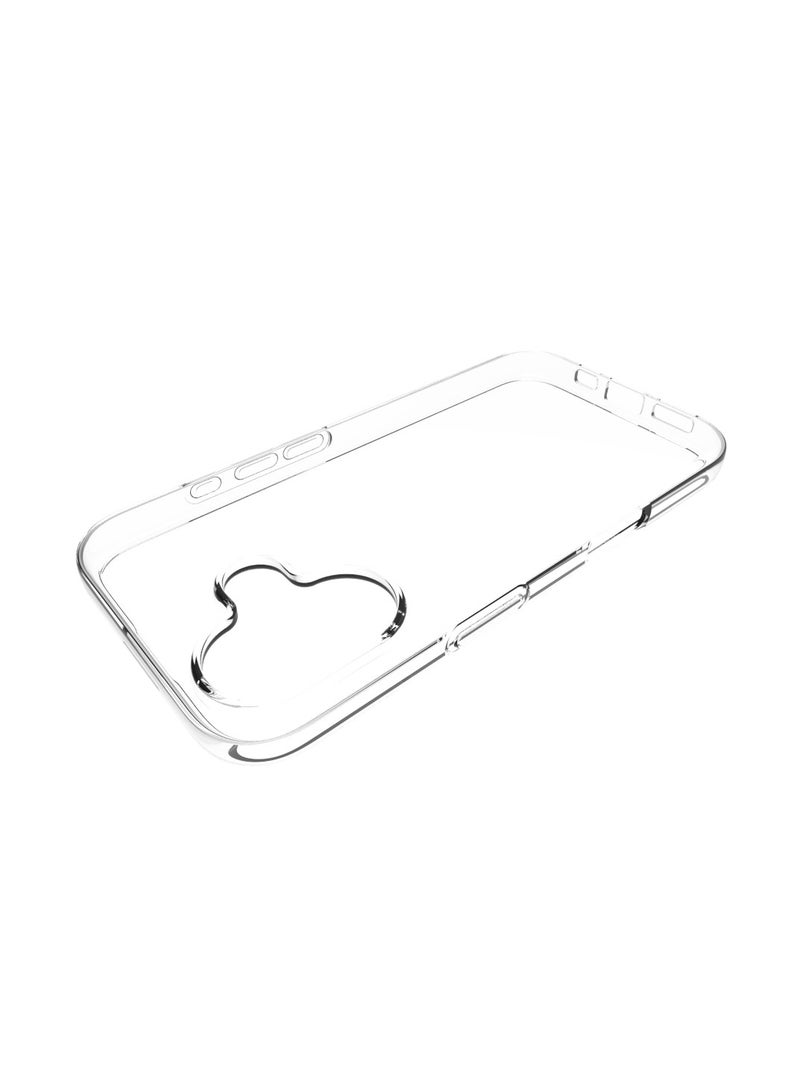 Raxoom Protective Case for iPhone 16 Waterproof Texture TPU Phone Case Clear  - Image 3