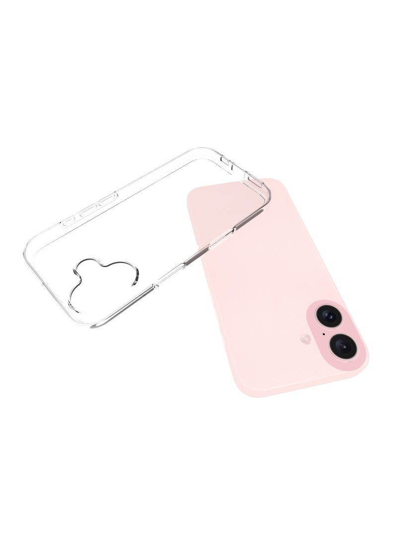 Raxoom Protective Case for iPhone 16 Waterproof Texture TPU Phone Case Clear  - Image 2