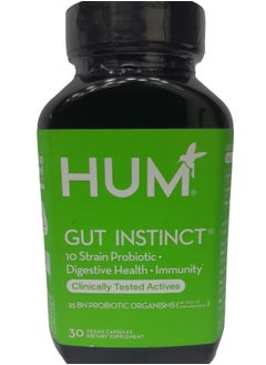Gut Instinct - Probiotic, Digestive Health & Immunity (30 Vegan Capsules)