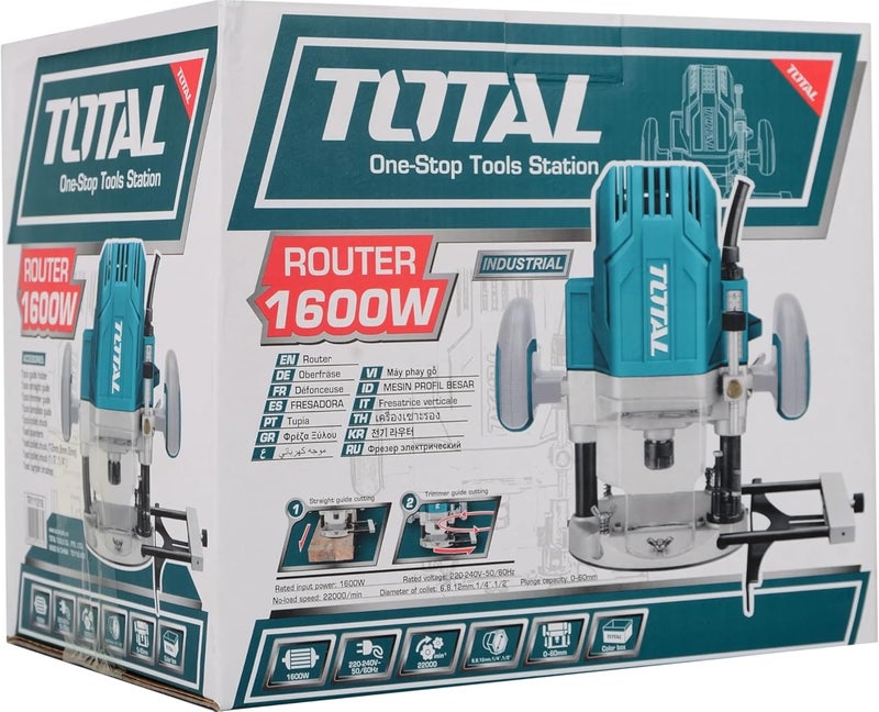 Total TR111216 Electric Router 1600W - Image 1