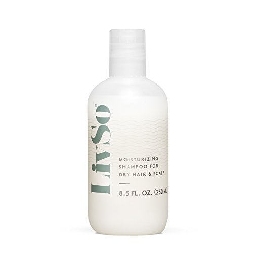 LivSo Moisturizing Scalp Shampoo  Moisturizes Hair  Scalp  Naturally Derived  Fresh Feel Product  A Little Bit of LivSo Goes a Long Way