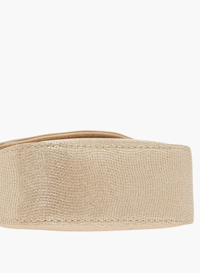 Little Missy Girls Butterfly Embellished Crossbody Bag with Detachable Chain Strap and Button Closure Ramadan Collection