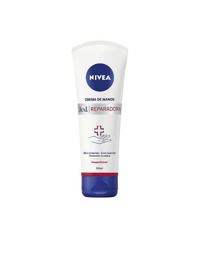 Nivea Repairing Hand Cream 3 In 1 100ml - Image 1