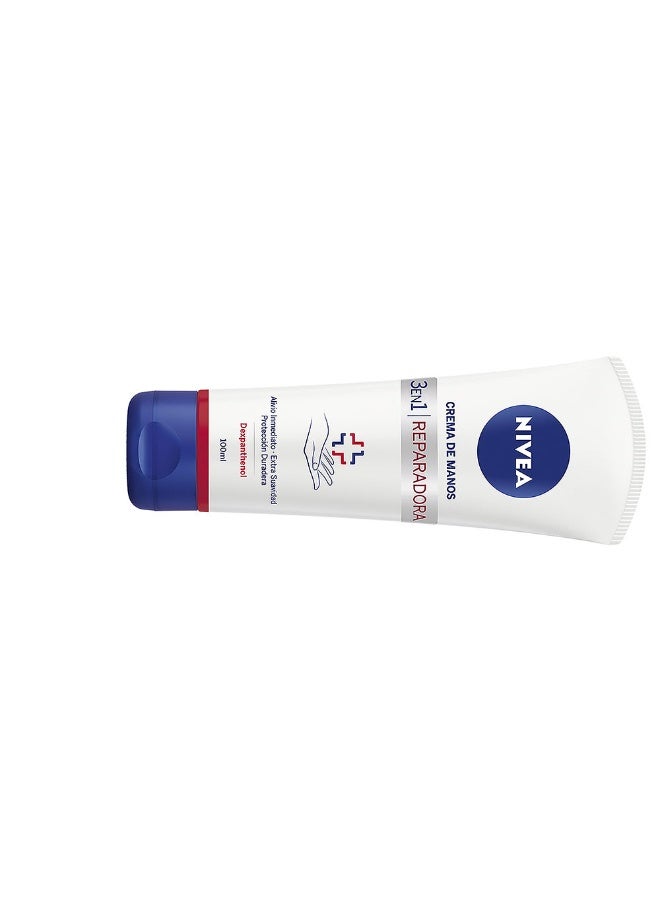 Nivea Repairing Hand Cream 3 In 1 100ml - Image 2