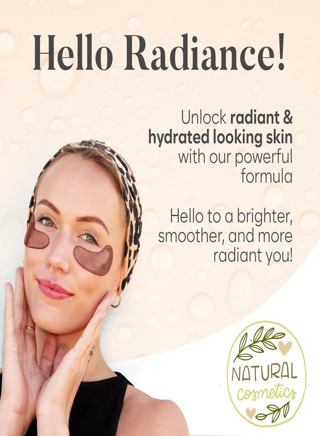 BLOOMORA Caffeine Under Eye Patches(30 Pairs) Under Eye Patches for Dark Circles, Puffy Eyes - Caffeine - Image 3