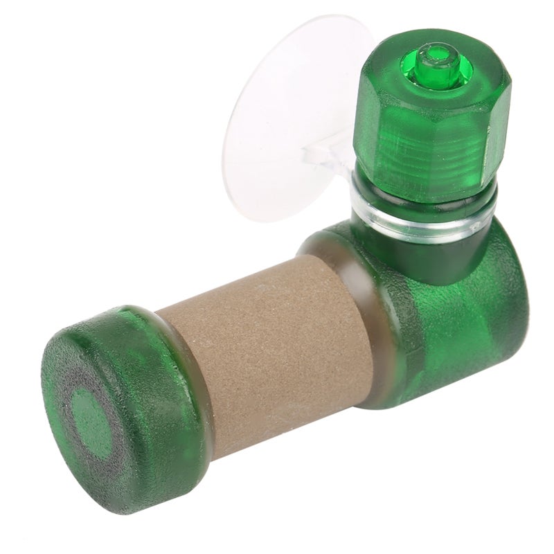 Aquarium CO2 Diffuser: Green, High-Quality Non-Toxic Material - Reverse Osmosis Technology, Safe Lock System CO2 Atomizer for Freshwater Fish Tank Aquariums - Image 3