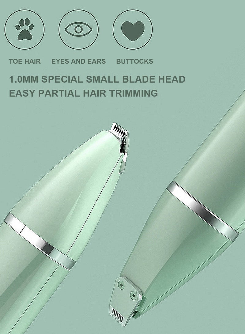 Kidle Pet Grooming Hair Clipper Small Pet Hair Grooming Trimmer Cat Hair Clippers Shaver for Paws Small Low Noise - Image 2