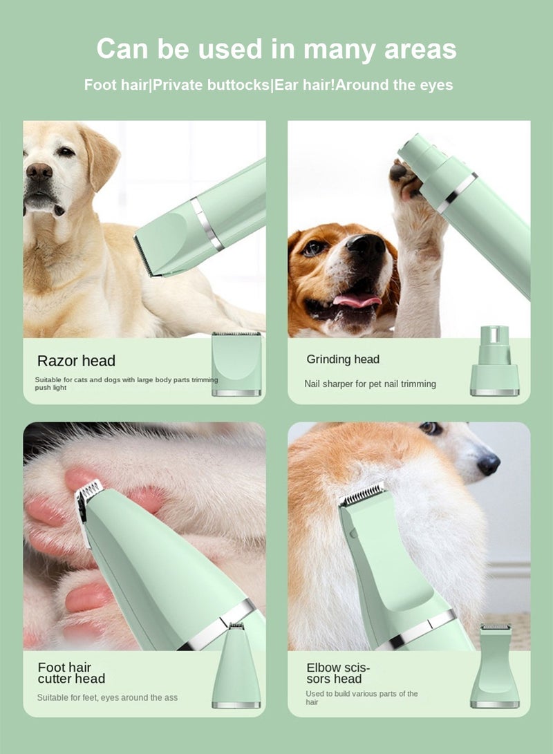 Kidle Pet Grooming Hair Clipper Small Pet Hair Grooming Trimmer Cat Hair Clippers Shaver for Paws Small Low Noise - Image 5