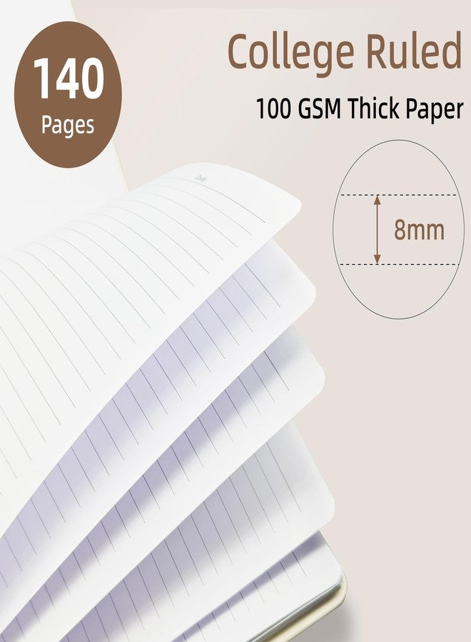Stanoha Cute Spiral Notebook journal B5 Aesthetic Pretty Design for Women Girls Kawaii with Pocket, 10 x 7.2 inch, Lined, Cat Book - Image 4