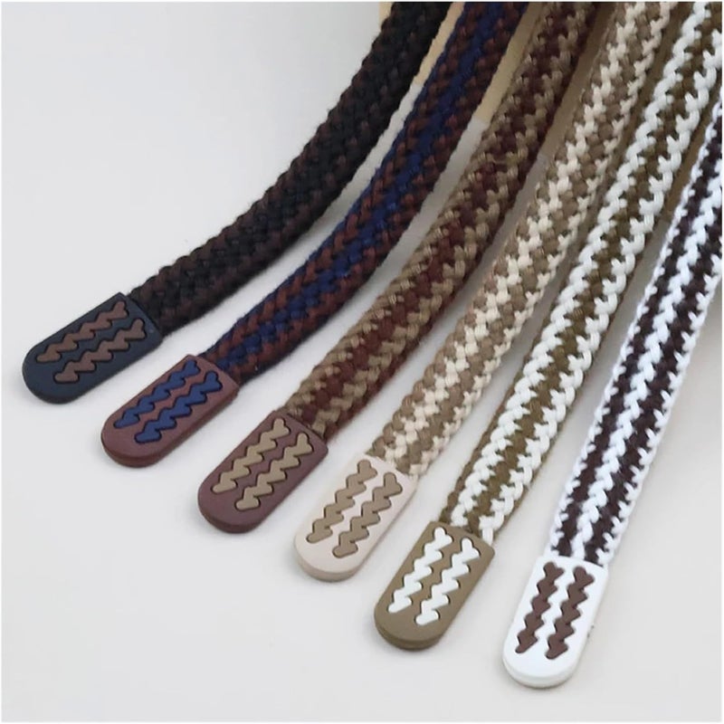 140cm 12mm Bicolor Flat String Hoodie Drawstring Sweatpants Waist Rope Replacement DIY Garment Sewing Supplies - Image 3