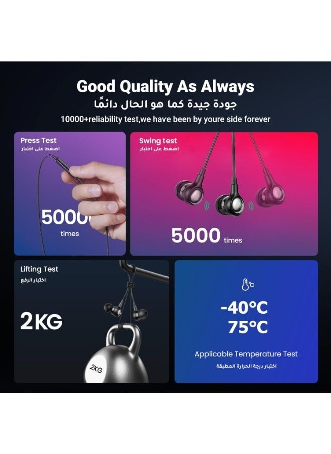 Generic - Original gaming headset with controller and microphone compatible with Samsung Galaxy A71, A31, Galaxy S10, S10e, Note 10, Note 10+, S10 Plus, S9 with 3.5mm AUX port iPhone 6 for a classic audio experience and Sony hand - Image 1
