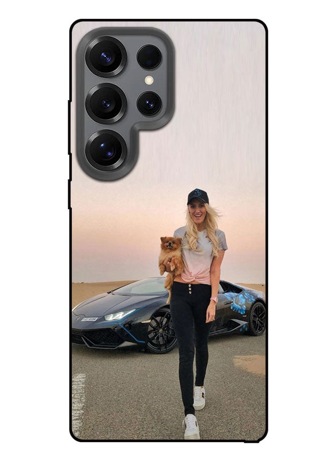 الصيد العين غطاء حماية مطبوع لهاتف سامسونج جالاكسي S25 ألترا - سوبركار بلوندي - Image 1