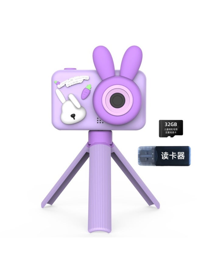 Gmark Hd Dual Lens Children's Digital Camera Mini Slr With Bracket Gift Digital Camera - Image 1