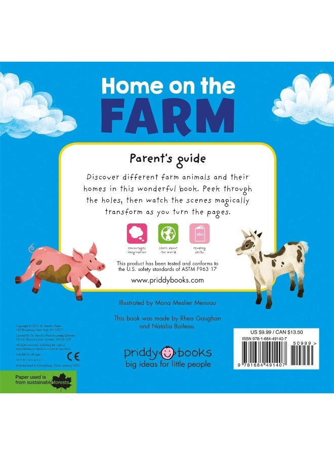 Priddy Books Us Sliding Pictures: Home on the Farm  - Image 2