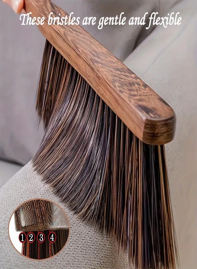 Zthluyc Hand Broom Brush Dust Cleaning: Hand Brush, Dusting Brush, Couch Brush, Soft Brush Cleaning, Dust Broom, Handheld Broom, Bed Brush, Hand Brush for Cleaning The Bed, Sofa, Fireplace, car, etc. - Image 4
