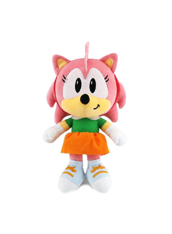 لعبة سونيك القطيفة رائجة البيع Q Edition Sonic Backpack Sonic Chartars- اللون: Amy-Height: 25-130g - Image 1