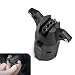 MOXRUQ 7 Way to 4 Way Trailer Plug Adapter Waterproof 7 Pin Blade to 4 Pin Flat Trailer Plug Trailer Plug Adapter Round Connector Accessories Universal for RV Truck Trailer Tow Hitch Black - Image 2