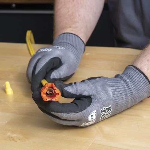 Klein Tools L1412 5-in-1 Cable Stripping Tool for 12-14 AWG, NM Cable Ripper (12/2 and 14/2 Romex), Magnetic with Wire Looping Hole - Image 2