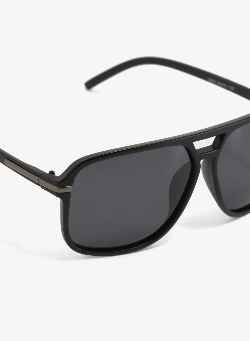 Seventy Five  The Maverick Flat Top Square Sunglasses for Men | Best Price UAE