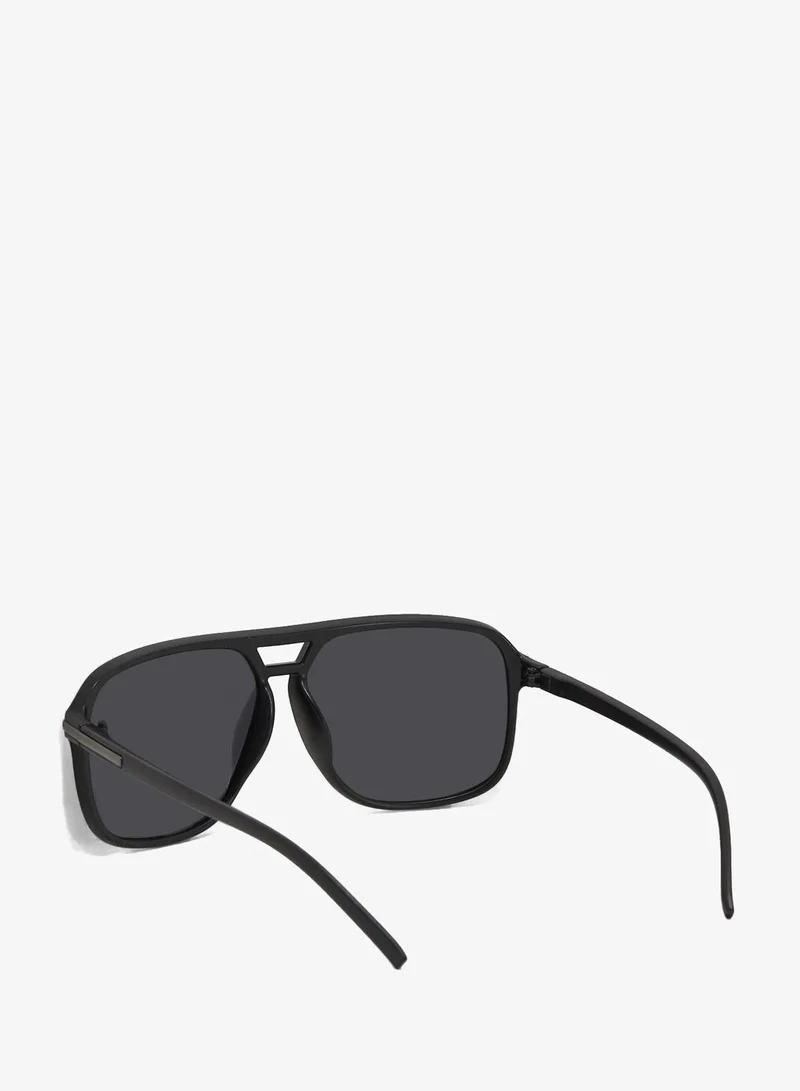 Seventy Five  The Maverick Flat Top Square Sunglasses for Men | Best Price UAE
