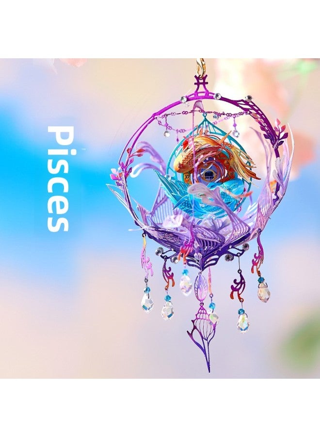 Gangda 3D Metal Jigsaw Star Dream Pisces Constellation Series For Girlfriend's Birthday Gift-Color:Scorpio - Image 4