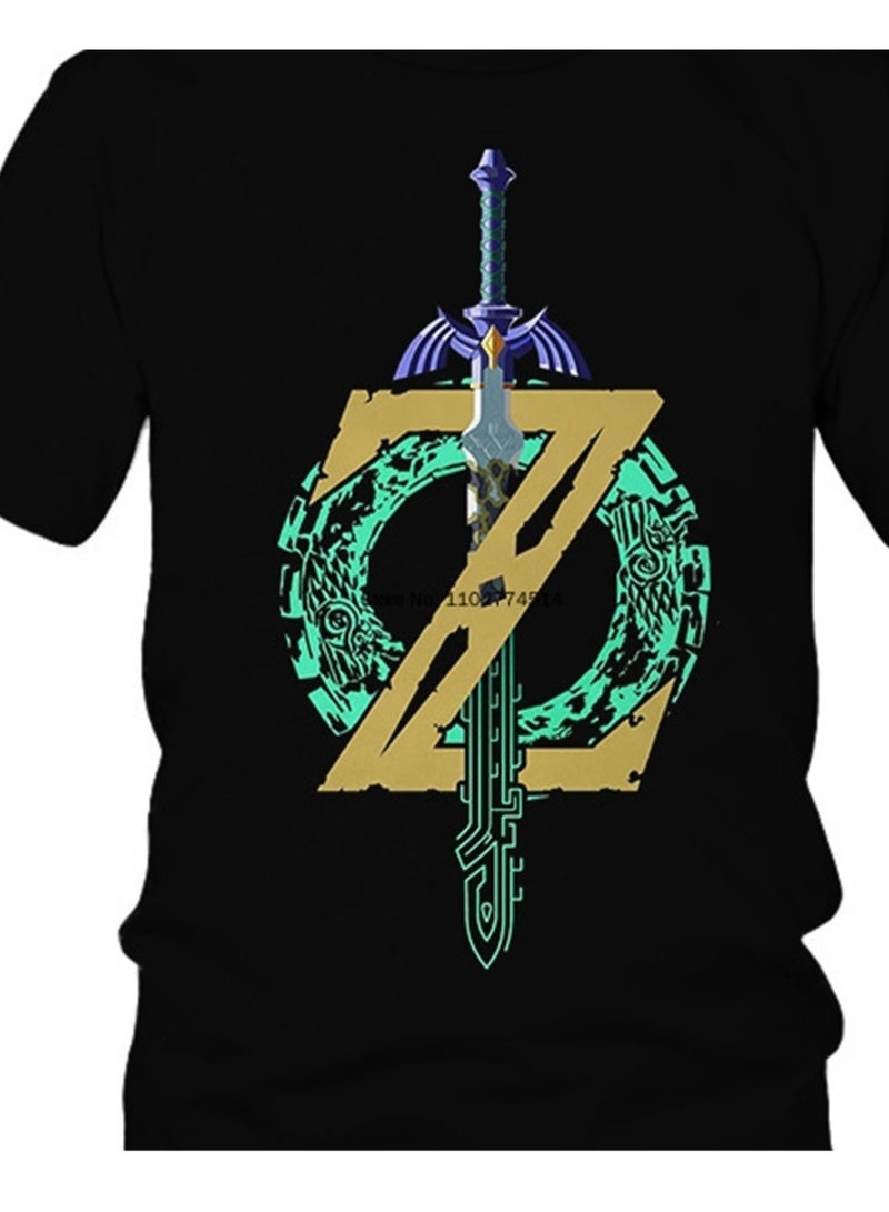 Game Zelda Breath of the Wild 3D digital printing personalized breathable children's T-shirt  - Image 2
