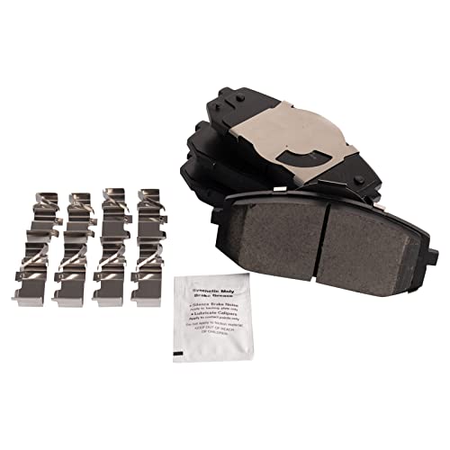 TRQ Front Brake Pads Ceramic Compatible with 2021-2023 Hyundai Elantra 2020-2022 Sonata 2021 Kia K5 - Image 1