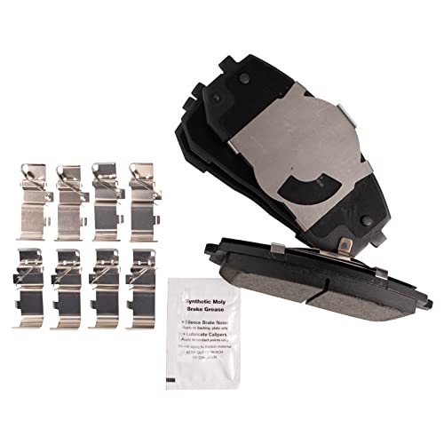 TRQ Front Brake Pads Ceramic Compatible with 2021-2023 Hyundai Elantra 2020-2022 Sonata 2021 Kia K5 - Image 5