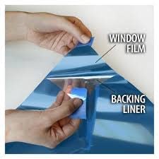 HOME13™ Privacy Window Film Window Glass Door Film for Home,Office,Bathroom Privacy (50x381 cm, 05 Blue Film) - Image 5