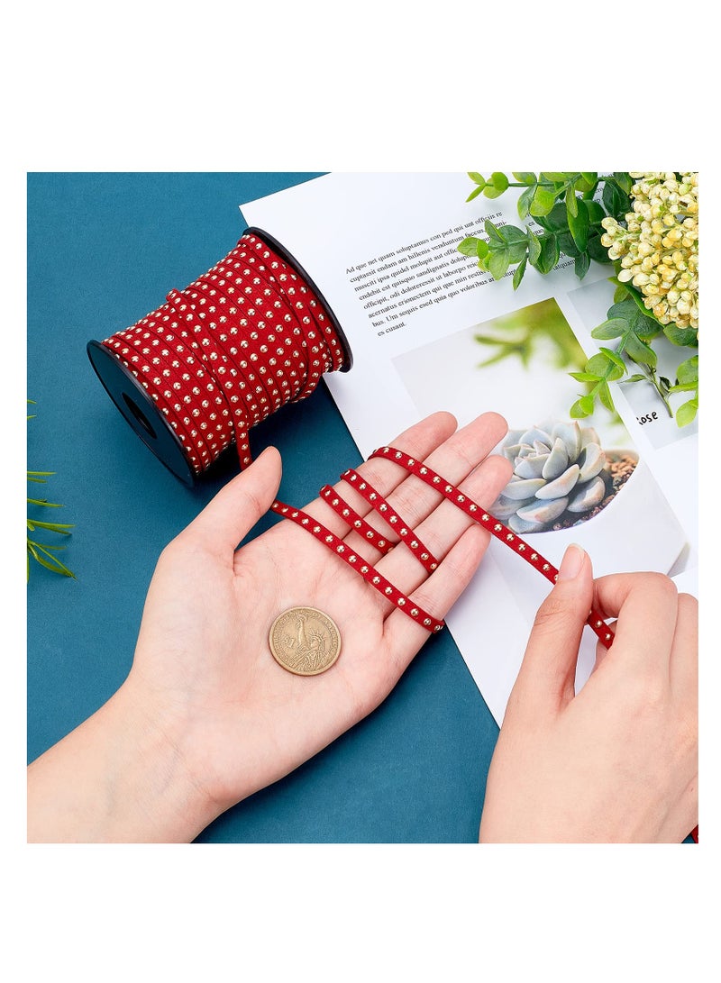 Excefore Faux Leather Cord, Faux Leather Beading String Rivet, Suitable for Necklaces, Bracelets, Jewelry Making (21.9 Yard 5mm) - Image 3