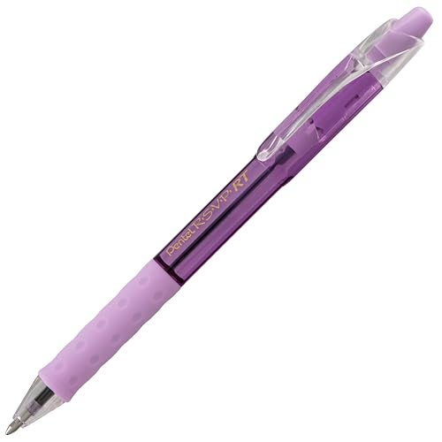 Pentel Color Shades Writing Pack - Includes; Pencil, Pens, and Erasers- Pastel Violet (BLBKALZBPV) - Image 4