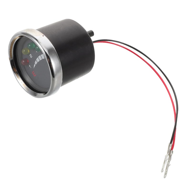 Compact Waterproof 24V Electric Bike Battery Voltage Meter LCD Display for Power Monitoring - Image 2