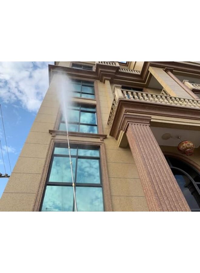 مجموعة عصا تمديد غسالة الضغط مكونة من 7 قطع، رمح بديل بطول 8 أقدام مع 5 رؤوس فوهة، ضغط 4000 رطل لكل بوصة مربعة - Image 4