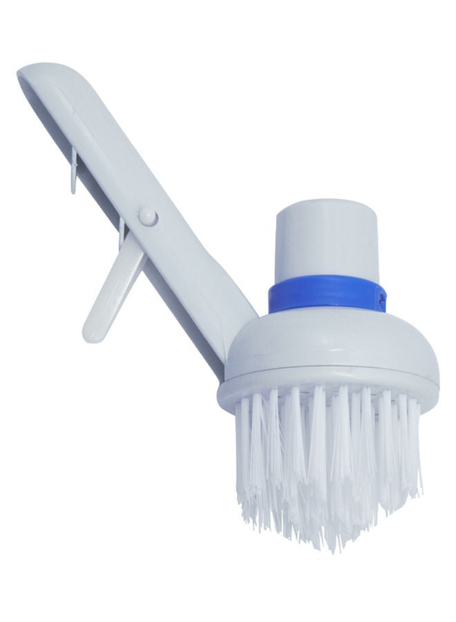 NIBEMINENT Swimming Pool Corner Step Brush White  - Image 1