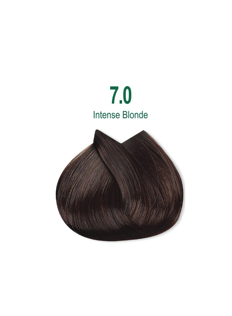 NEVA Naturalis Permanent Hair Color, Vegan,100% Gray Coverage, Organic, No Harmful Chemicals, Ammonia Free, Long-Lasting - INTENSE BLONDE - 7.0 - Image 2
