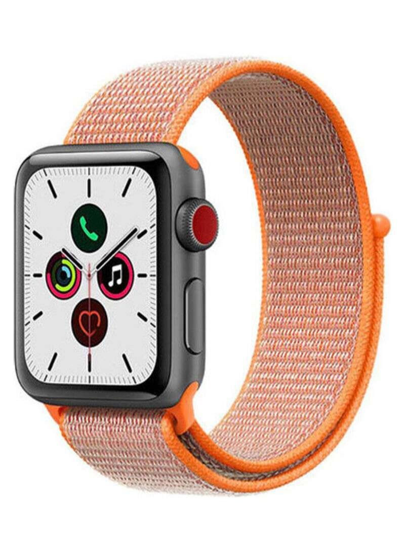 BORTONY Solid Replacement Band for Apple Watch Series 7/6/5/4/3/2/1 42-44mm - Image 1