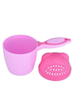 Zerodis Shampoo Cup Baby Shampoo Cup Cute Kids Wash Hair Bathing Flusher Cup Protection Eye Rinse Cup For Infant Toddler Children(Pink)  - Image 2