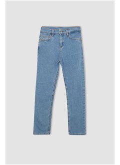 Boy Straight Fit Denim Trousers