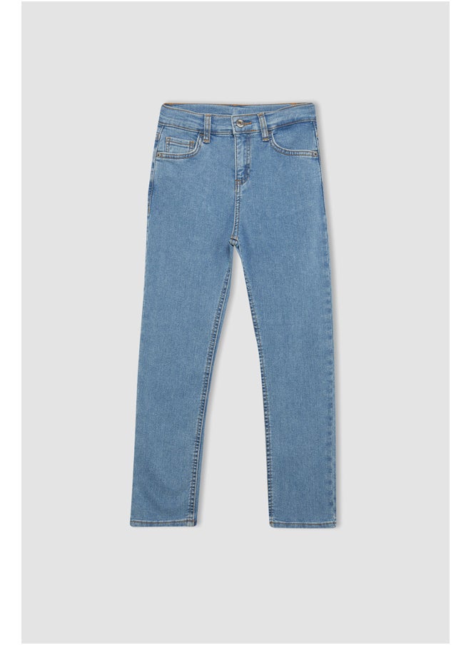 DeFacto - Boy Straight Fit Denim Trousers - Image 1