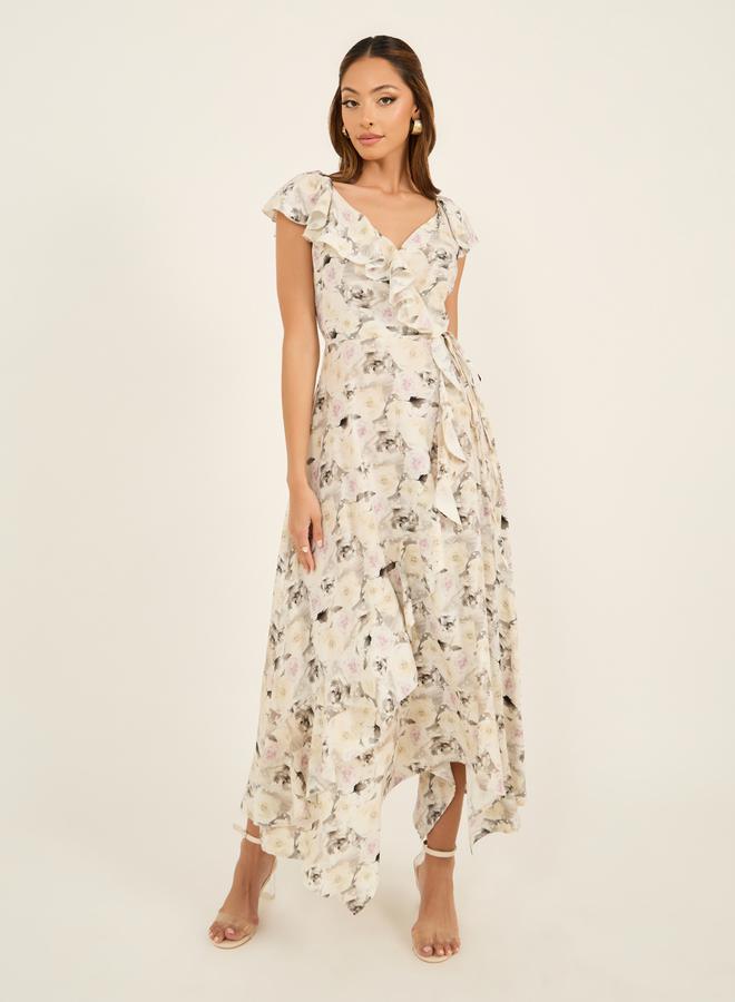Styli Floral Print Dress  - Image 2