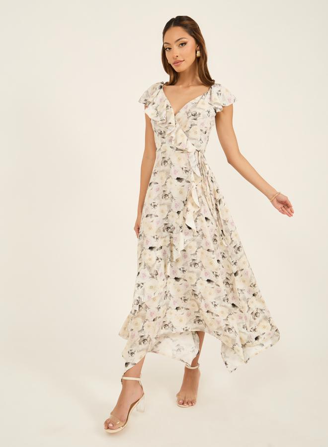 Styli Floral Print Dress  - Image 1