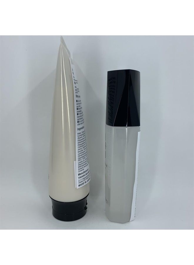 مجموعة كريم سيروم IAU 200 مل وزيت سيروم IAU 100 مل (مجموعة الشاي الأخضر)