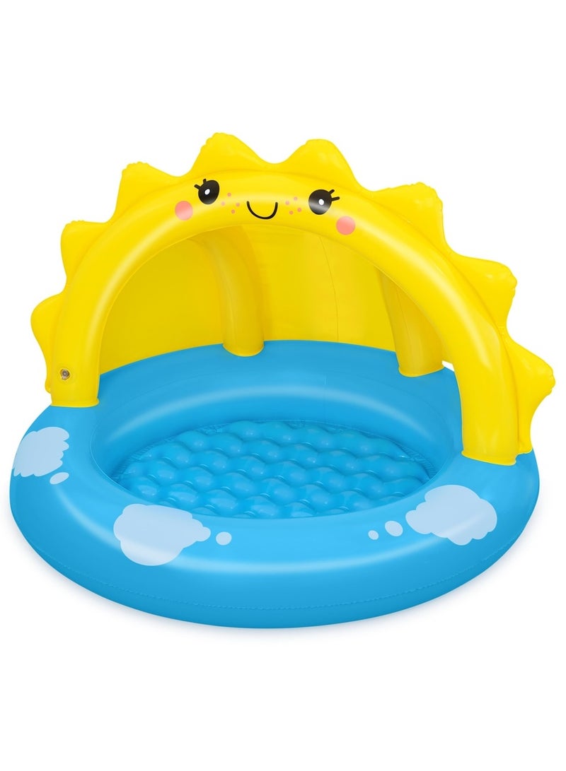 Bestway - Sunny Days Inflatable Shaded Kiddie Pool - 52637 - Image 1