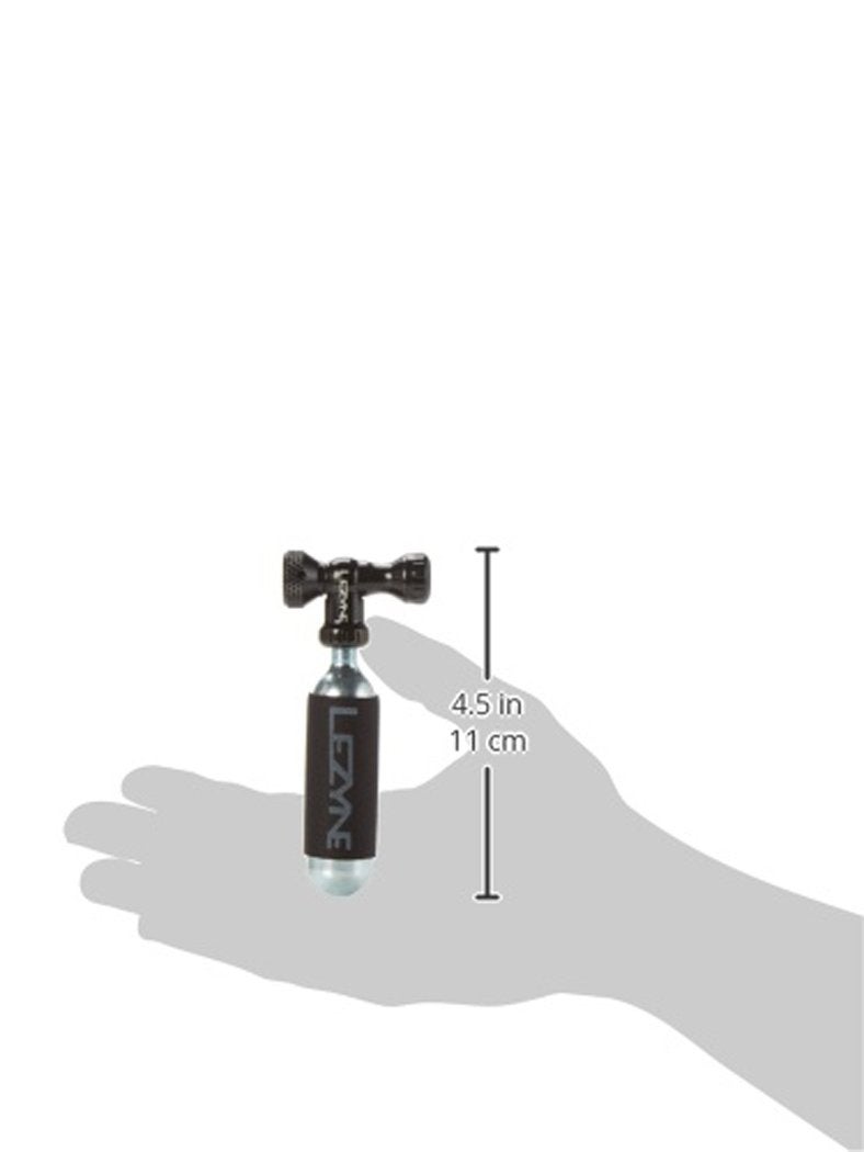 Lezyne Control Drive CO2 Bicycle Inflator & 16g Cartridge| Presta & Schrader Compatible, Bicycle Tire Pump, Mountain & Road Bikes. - Image 3