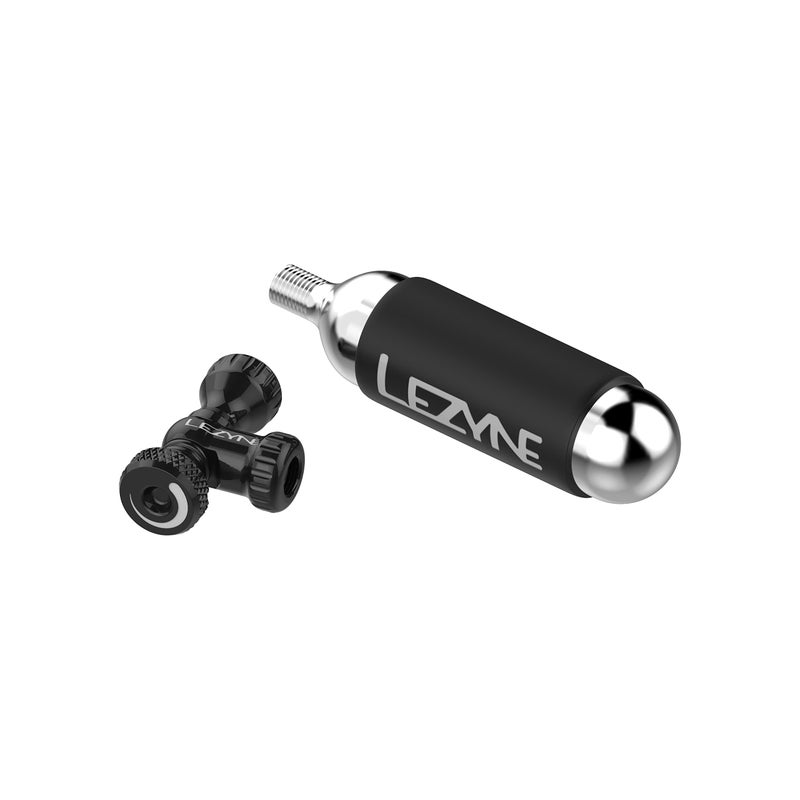 Lezyne Control Drive CO2 Bicycle Inflator & 16g Cartridge| Presta & Schrader Compatible, Bicycle Tire Pump, Mountain & Road Bikes. - Image 5